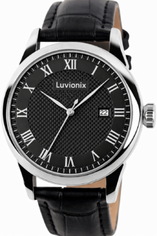 Luvionix Heritage Roman Leather Timepiece
