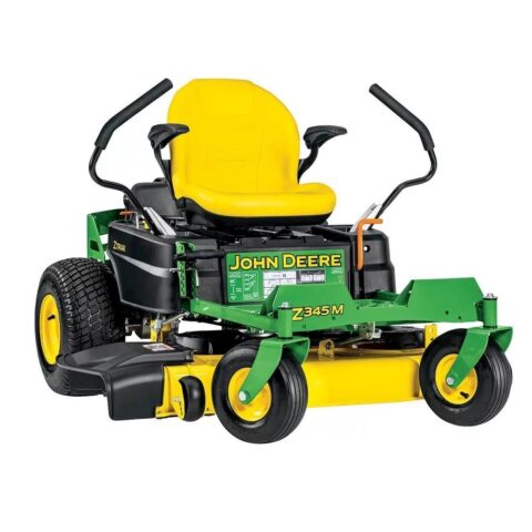 John Deere Z345M 42 in. 22 HP Gas Dual Hydrostatic Zero-Turn Riding Mower Bagger Included