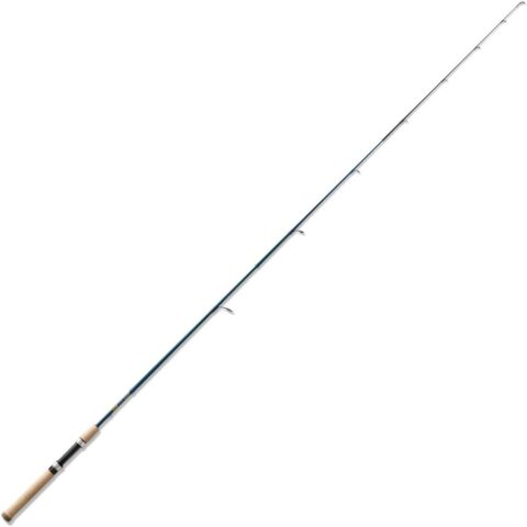 St. Croix Triumph Travel Spinning Rod – 6’6” Medium Heavy Fast Action, 4-Piece Premium Carbon Fiber Fishing Rod with Cork Handle & 5-Year Warranty