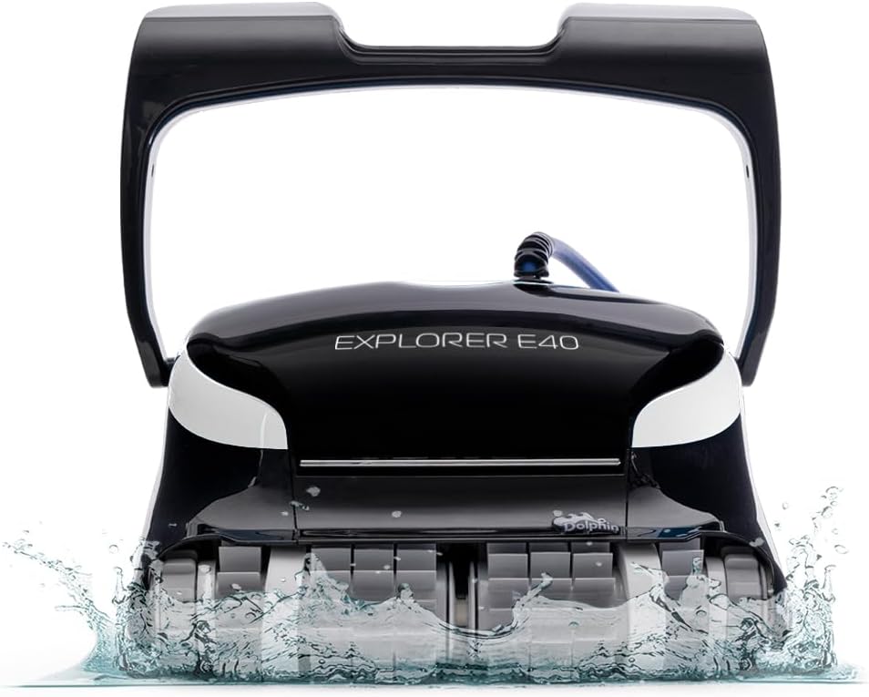 Dolphin Explorer E40 Robotic Pool Cleaner with Wi-Fi – Wall-Climbing, Waterline Scrubbing, Dual Drive Precision, for Inground Pools up to 50 ft - Image 36