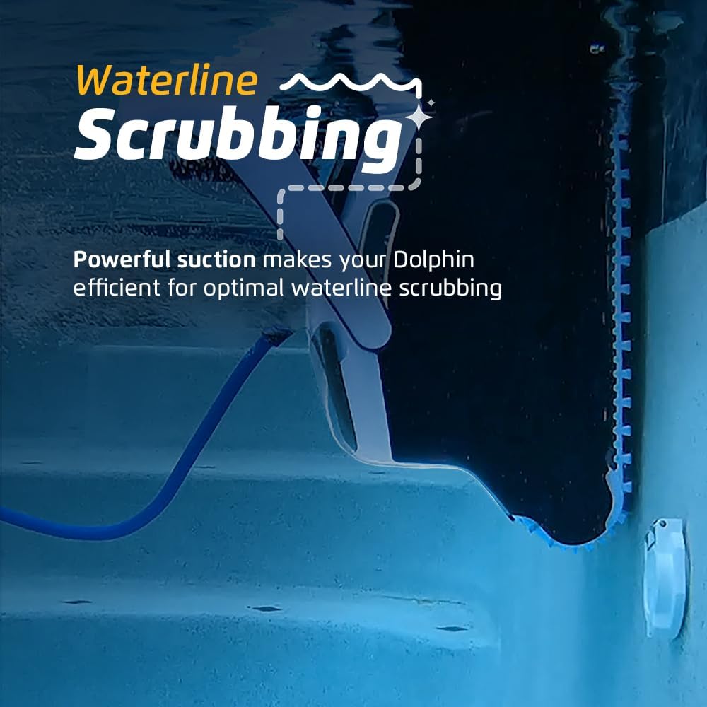 Dolphin Explorer E40 Robotic Pool Cleaner with Wi-Fi – Wall-Climbing, Waterline Scrubbing, Dual Drive Precision, for Inground Pools up to 50 ft - Image 43