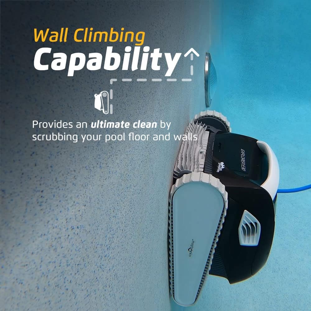 Dolphin Explorer E40 Robotic Pool Cleaner with Wi-Fi – Wall-Climbing, Waterline Scrubbing, Dual Drive Precision, for Inground Pools up to 50 ft - Image 12