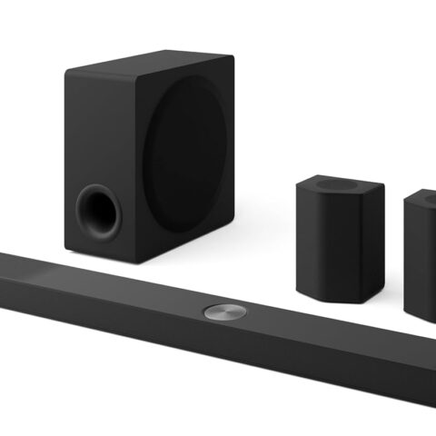 LG S95TR 9.1.5ch Dolby Atmos Soundbar with Wireless Subwoofer & Rear Speakers – WOW Orchestra, WOWCAST, Alexa & AirPlay 2 (2024)
