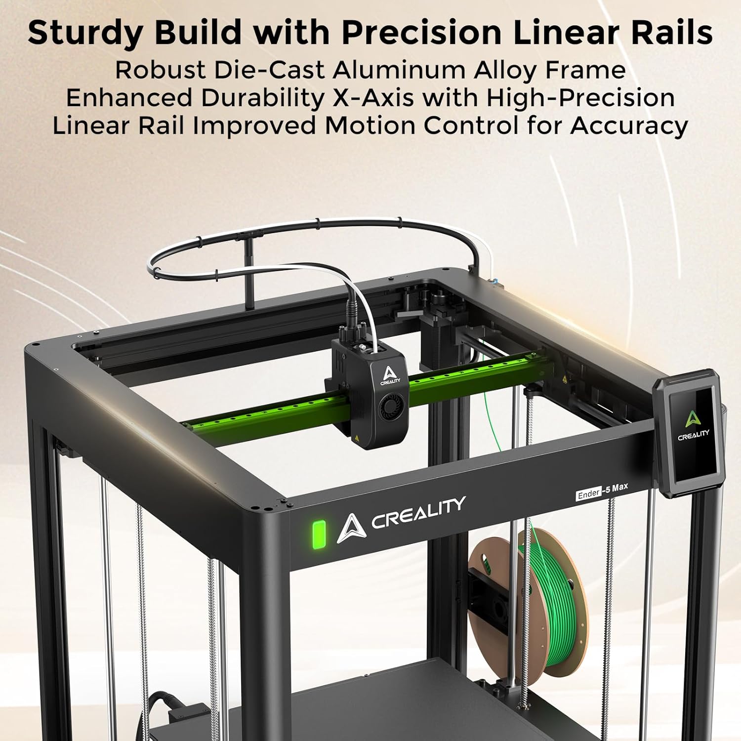 Creality Ender-5 Max 3D Printer – 400x400x400mm Large Build Volume - Image 7