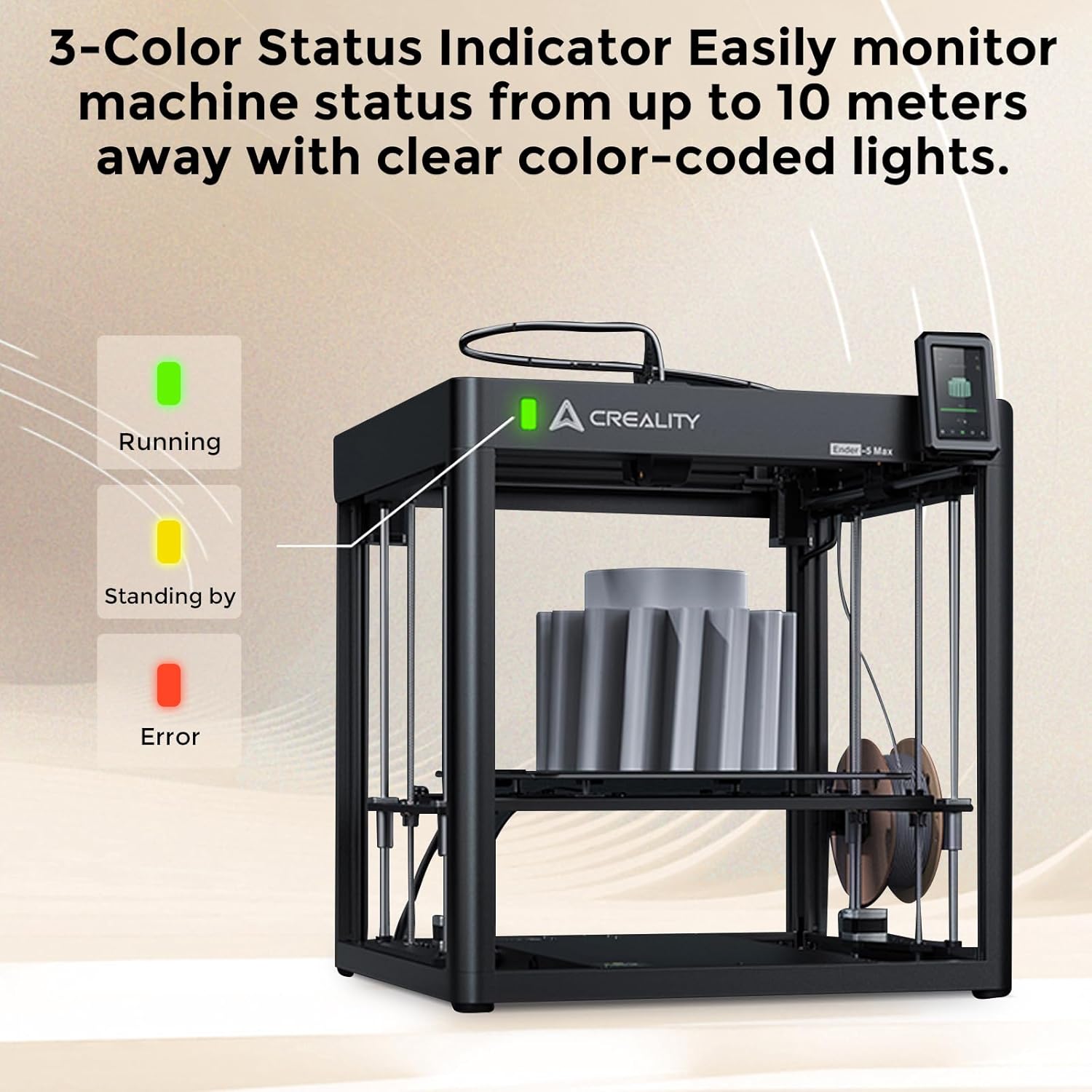 Creality Ender-5 Max 3D Printer – 400x400x400mm Large Build Volume - Image 4