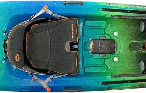 Wilderness Systems Tarpon 120 Sit-On-Top Fishing Kayak – 12.3 ft Angler Kayak with AirPro Seat & Gear Storage