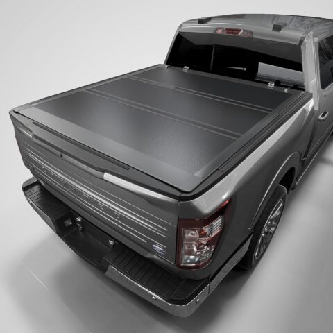 Durable Hard Folding Truck Bed Cover for Ford F150 (2015–2025) – Tutel 5.5' Bed Design