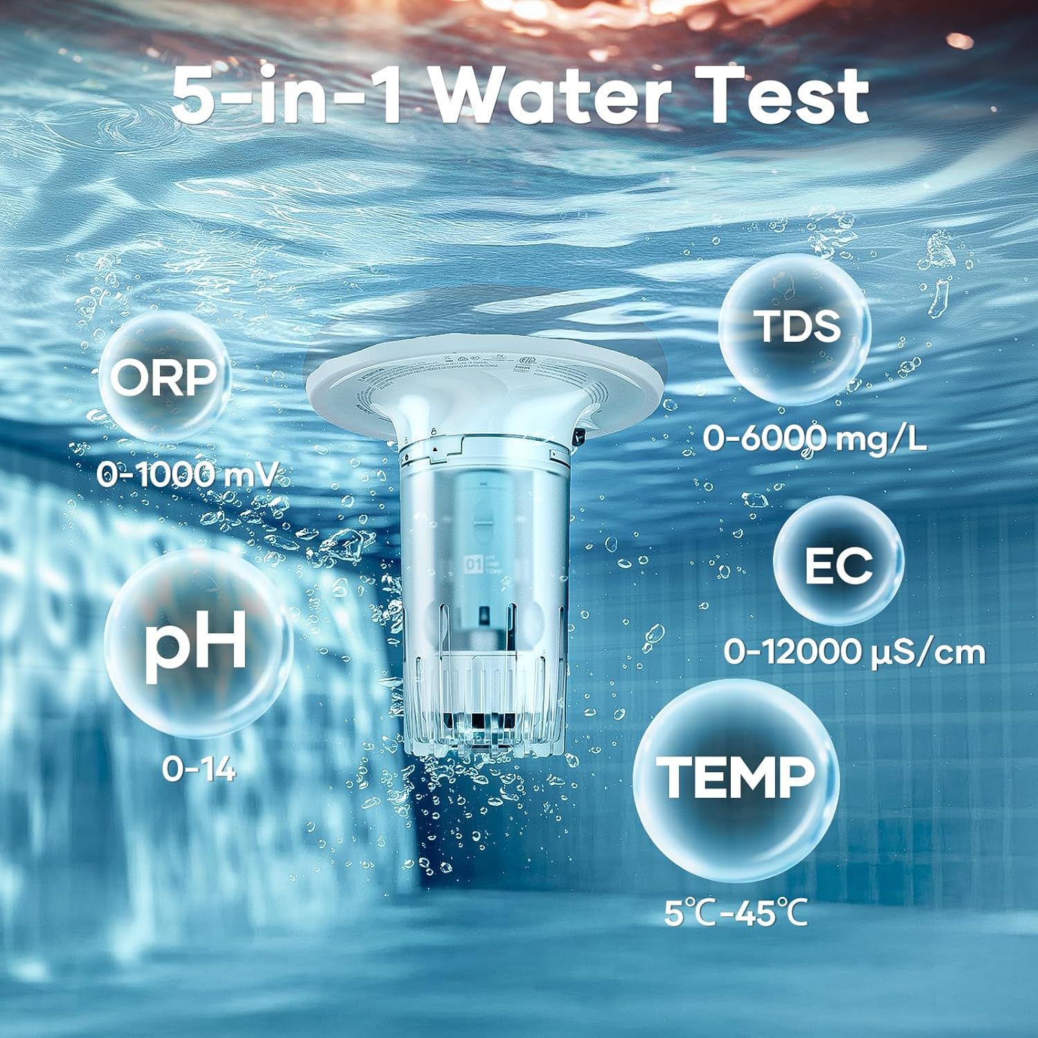 Aiper Scuba X1 Pro Max Pool Cleaner + HydroComm Pro Water Monitor Bundle – Smart Robotic Cleaning & Real-Time Water Quality Control - Image 5