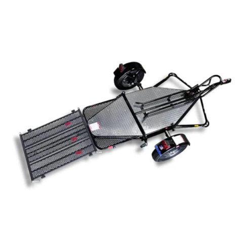 Beltenza Single Ride-Up SRL Stand-Up™ Motorcycle Trailer