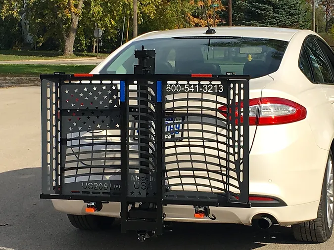 Beltenza Patriotic Electric Lift Wheelchair Carrier for Cars - Image 3