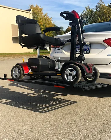 Beltenza Patriotic Electric Lift Wheelchair Carrier for Cars