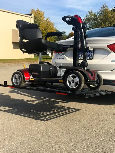 Beltenza Patriotic Electric Lift Wheelchair Carrier for Cars