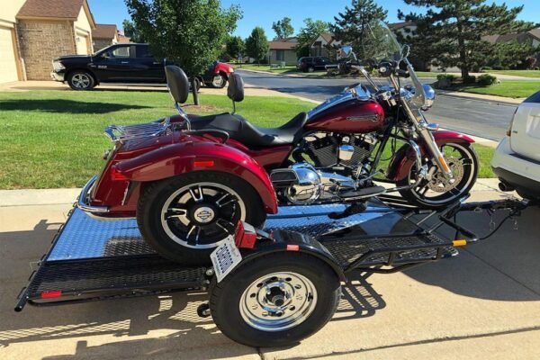 Beltenza Trike/Spyder Ride-Up SRL Stand-Up Motorcycle Trailer - Image 6