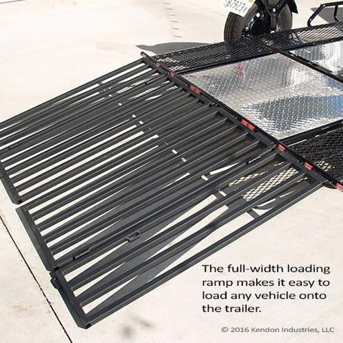 Beltenza Trike/Spyder Ride-Up SRL Stand-Up Motorcycle Trailer