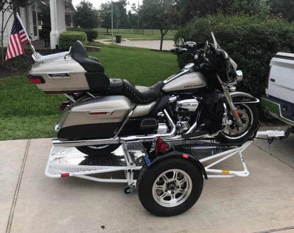 Beltenza Stand-Up Motorcycle Trailer (Single) - Image 4
