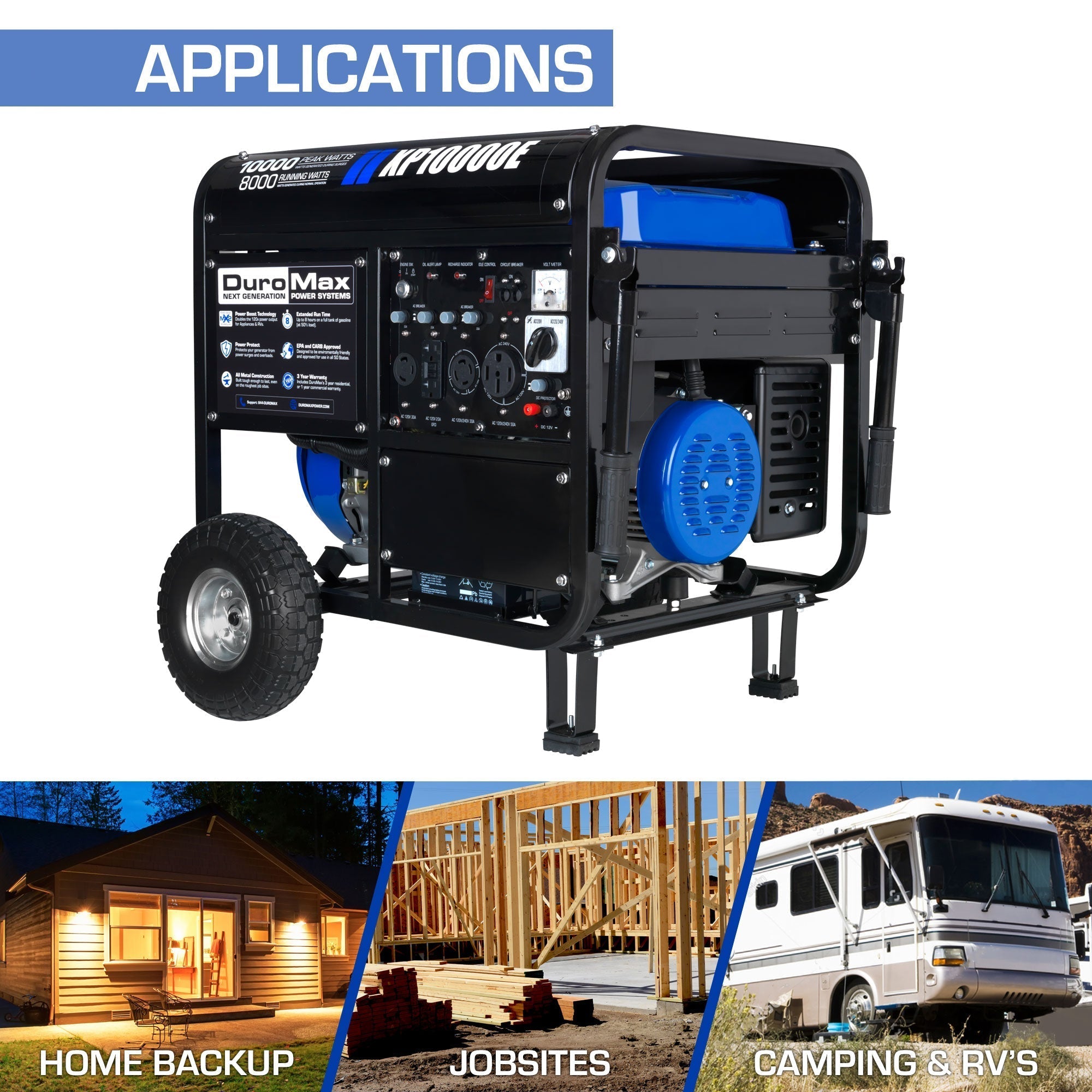 Beltenza 10,000 Watt Gasoline Portable Generator - Image 4