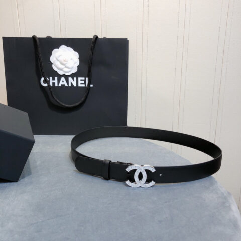 Classic Design - Belt with Double C Buckle Latest