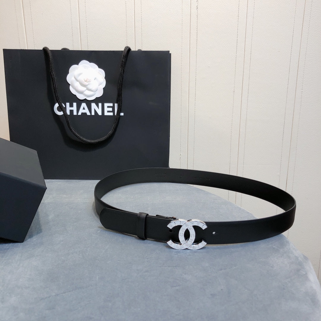 Classic Design - Belt with Double C Buckle Latest