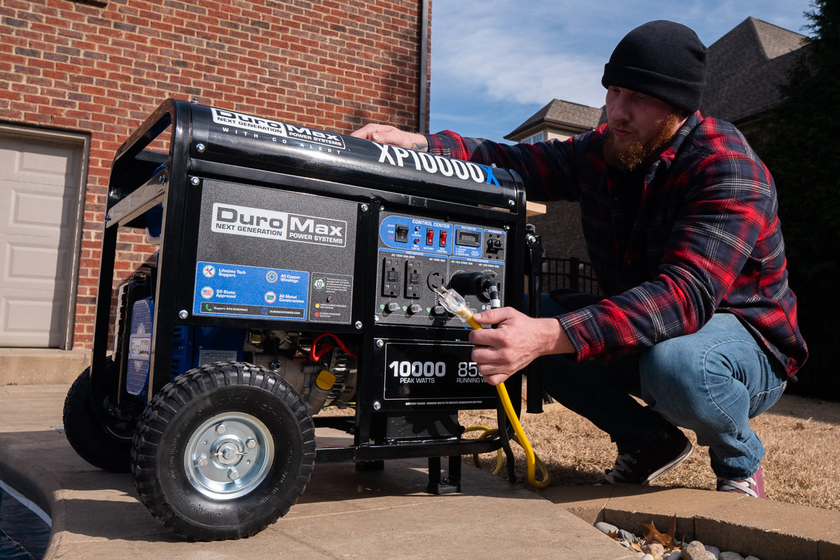 10,000 Watt Gasoline Portable Generator w/ CO Alert - Image 5