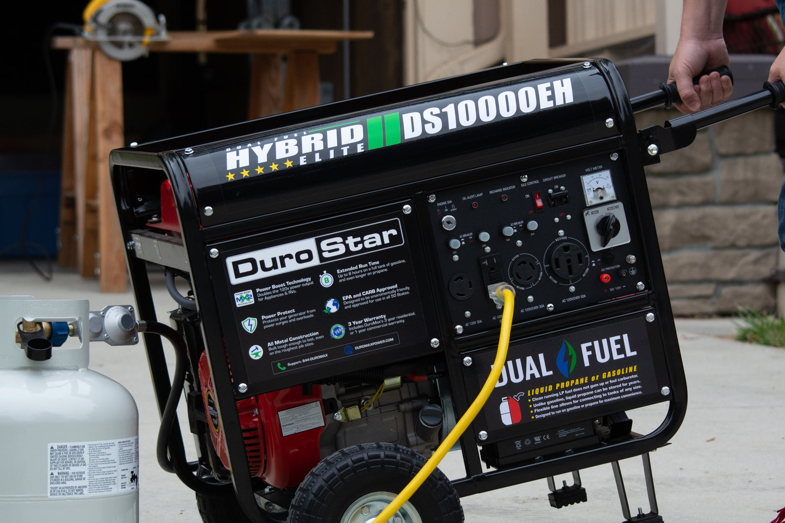 Beltenza 10,000 Watt Dual Fuel Portable Generator - Image 8