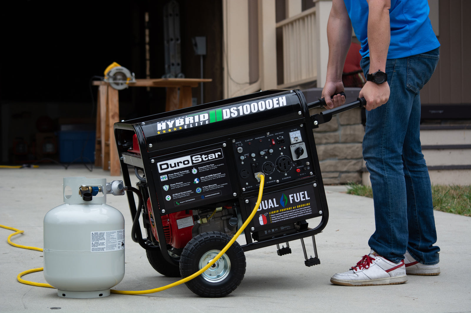 Beltenza 10,000 Watt Dual Fuel Portable Generator - Image 11