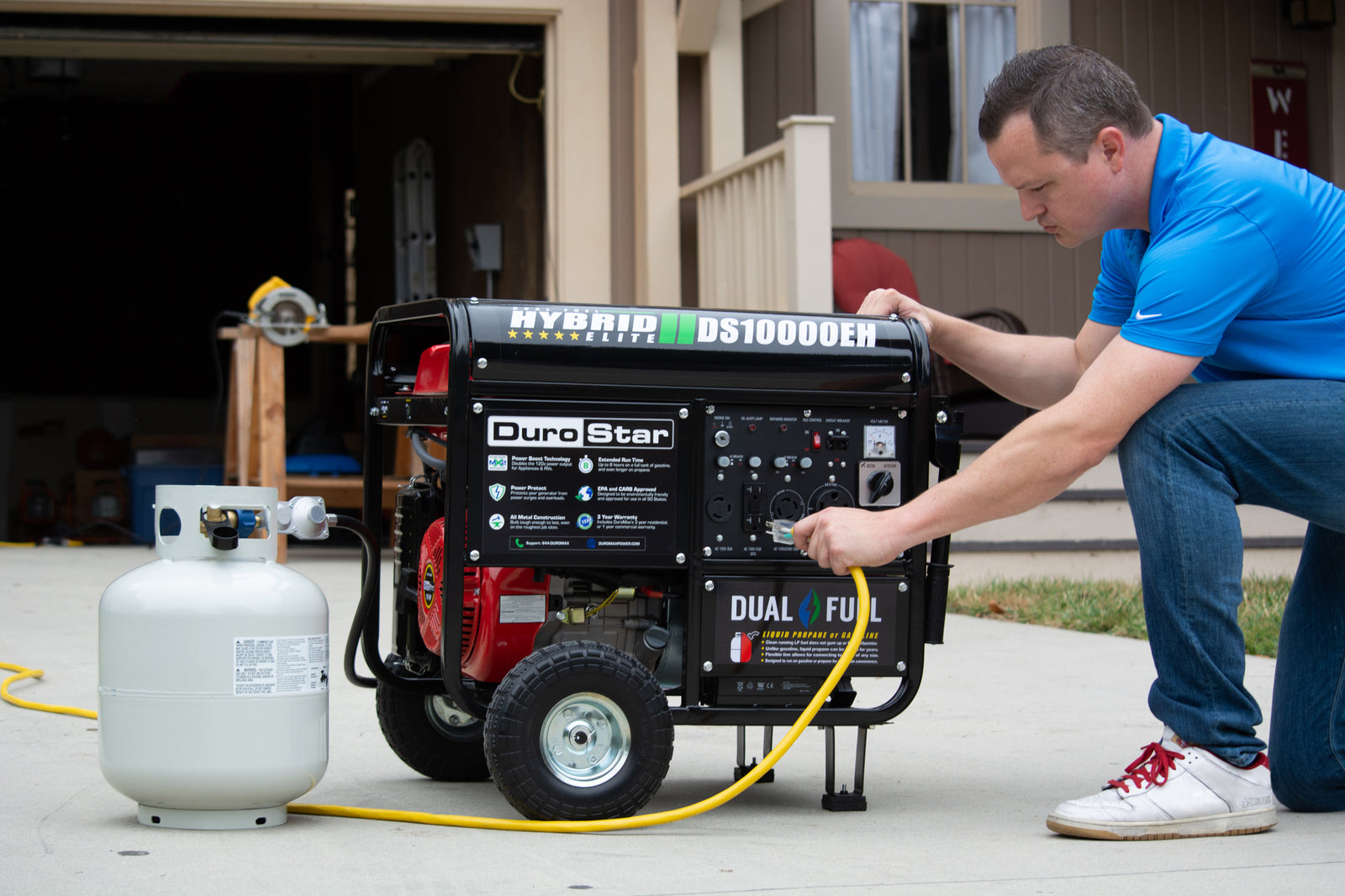Beltenza 10,000 Watt Dual Fuel Portable Generator - Image 2