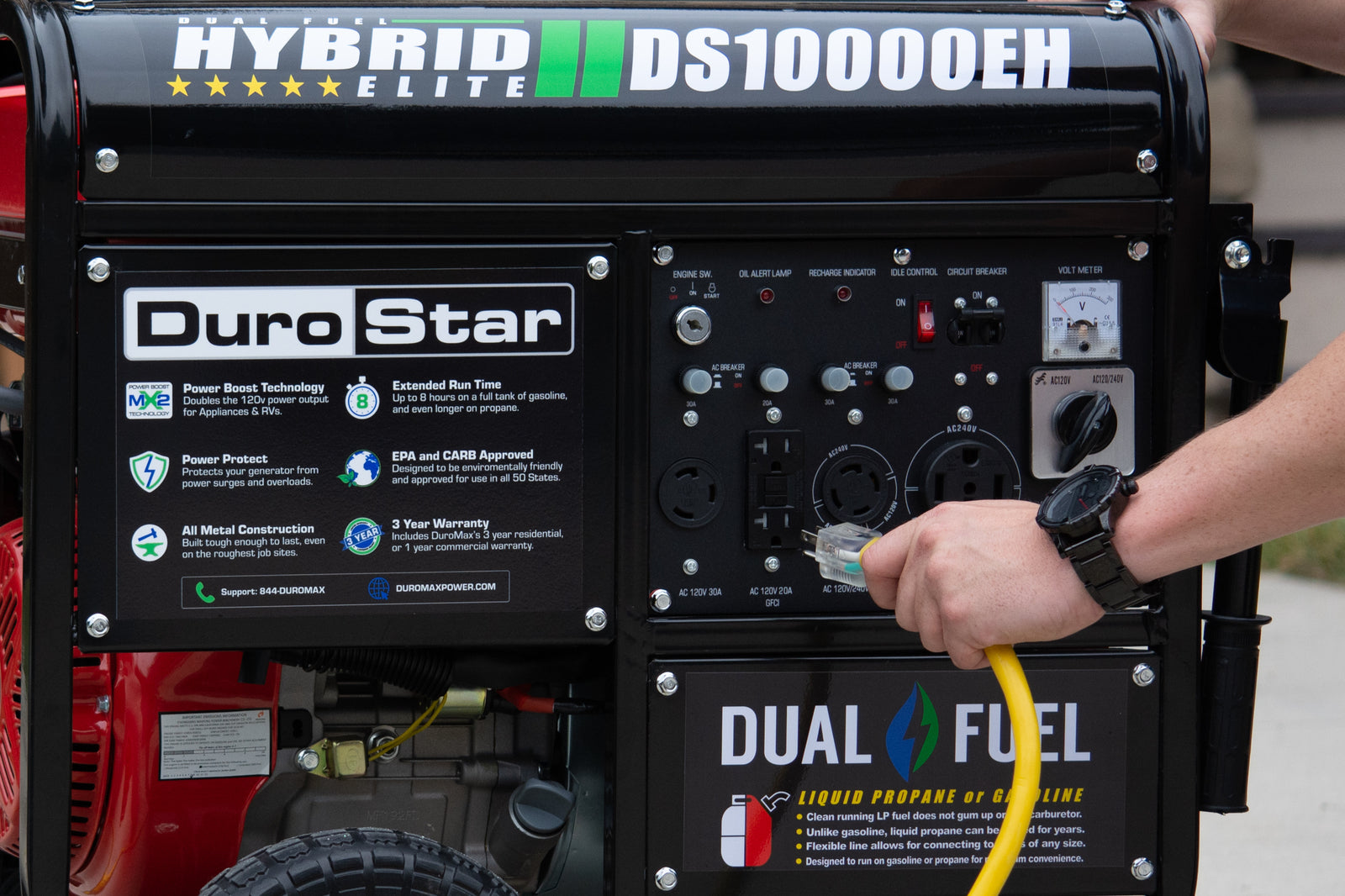 Beltenza 10,000 Watt Dual Fuel Portable Generator - Image 3