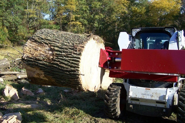 30 Ton Tire to Tire Upside Down Skid Steer Log Splitter (3030)